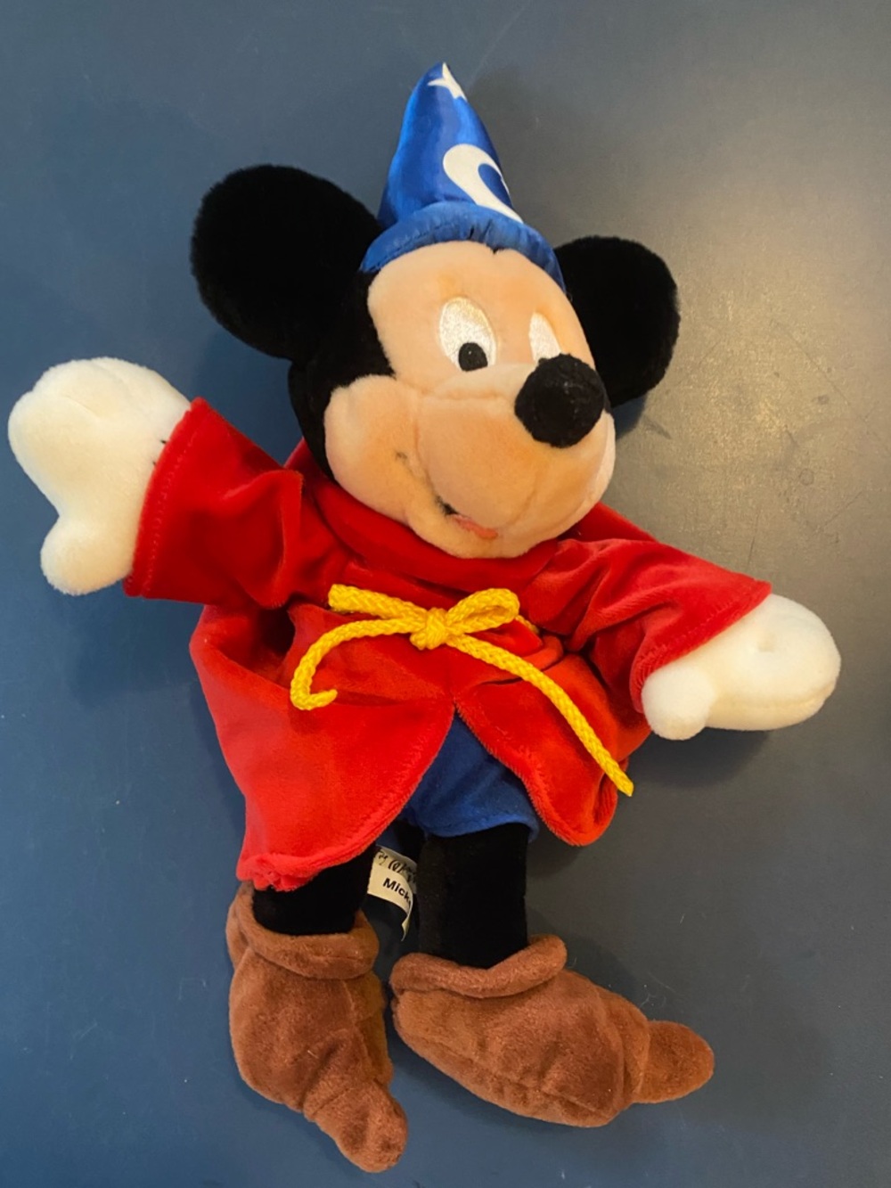 Vintage Mickey Mouse Fantasia Wizard Sorcerer Plush